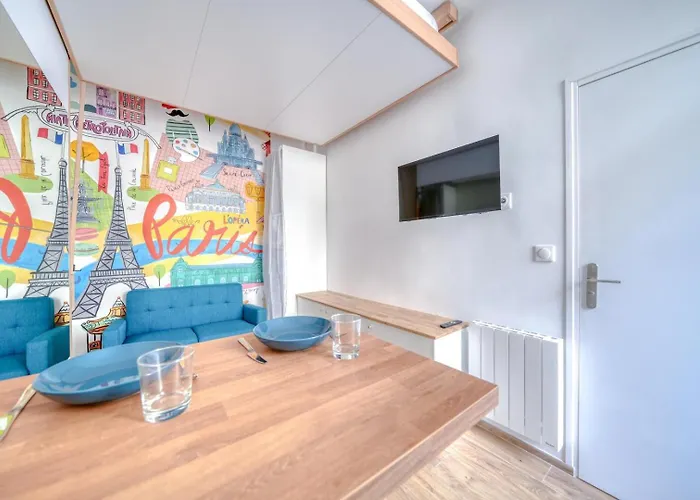 Tiny Canal St Martin Buttes Chaumont Apartament *